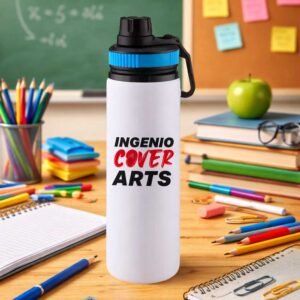 Botella Deportiva con Aro de colores 750ml