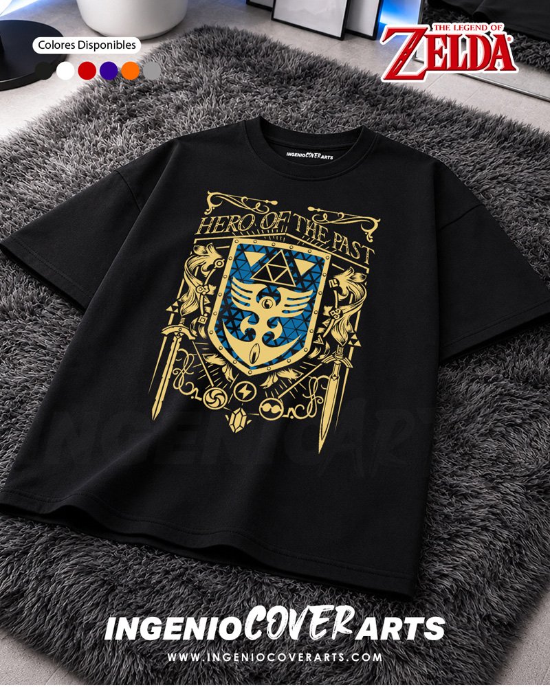 Tshirt Zelda 004 past
