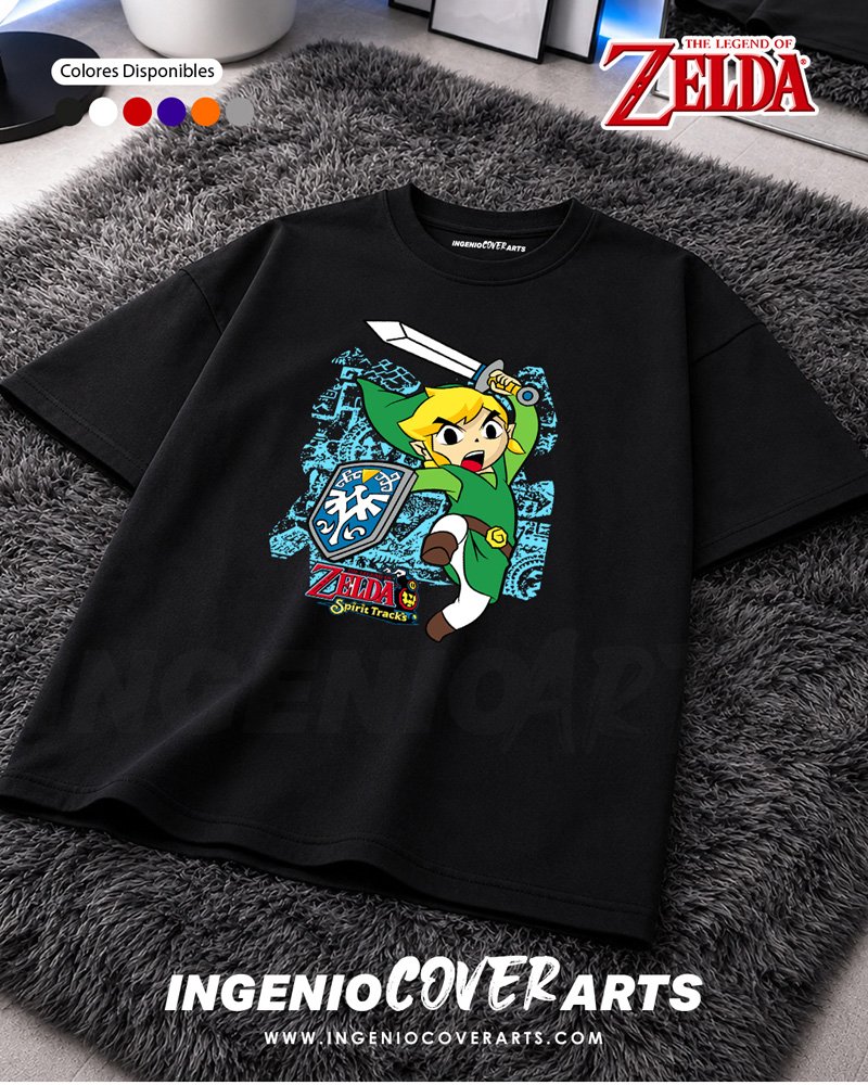 Tshirt Zelda 008 zelda spirit tracks