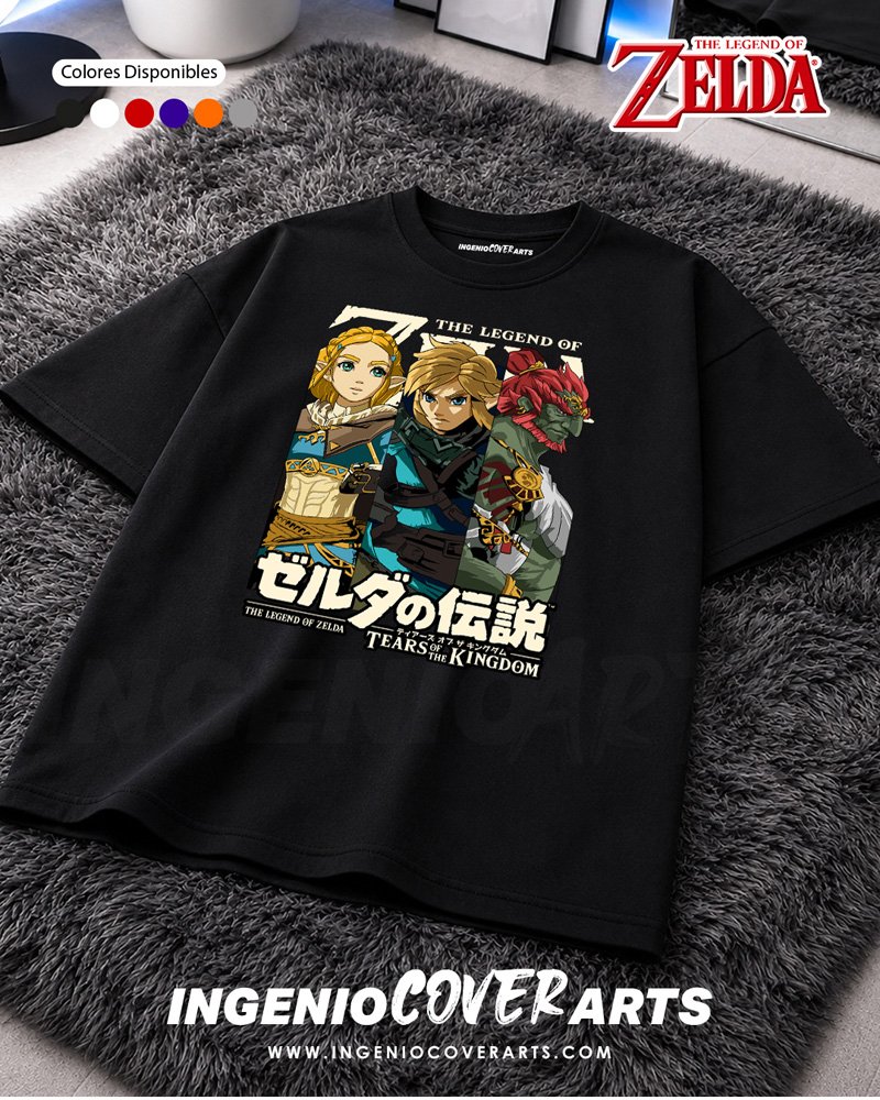 Tshirt Zelda 011 zelda totk
