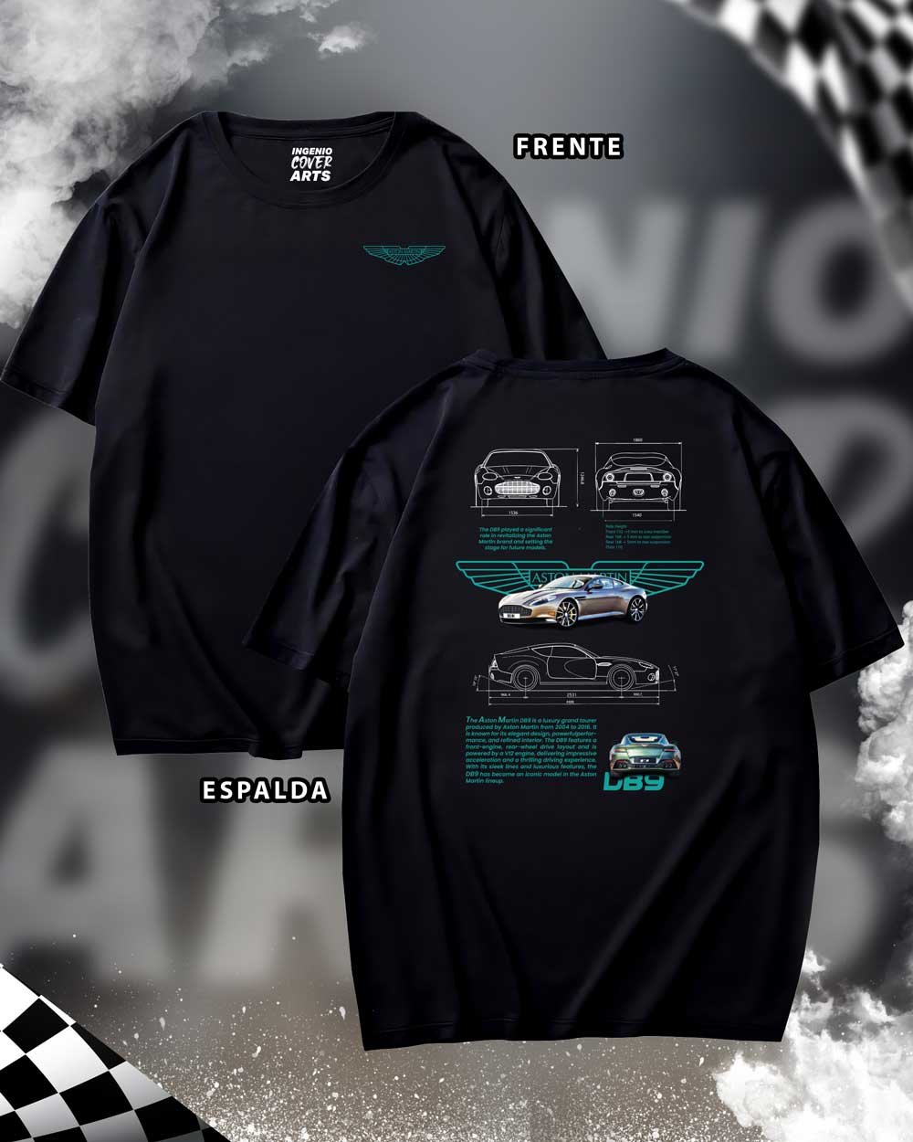 ASTON-MARTIN-DB9_1 Tshirt Aston-1 - Image 2
