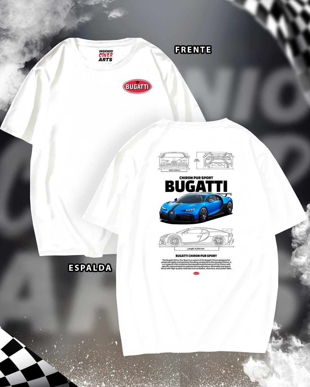 Tshirt Bugatt-2 BGATTI CHIRON 01