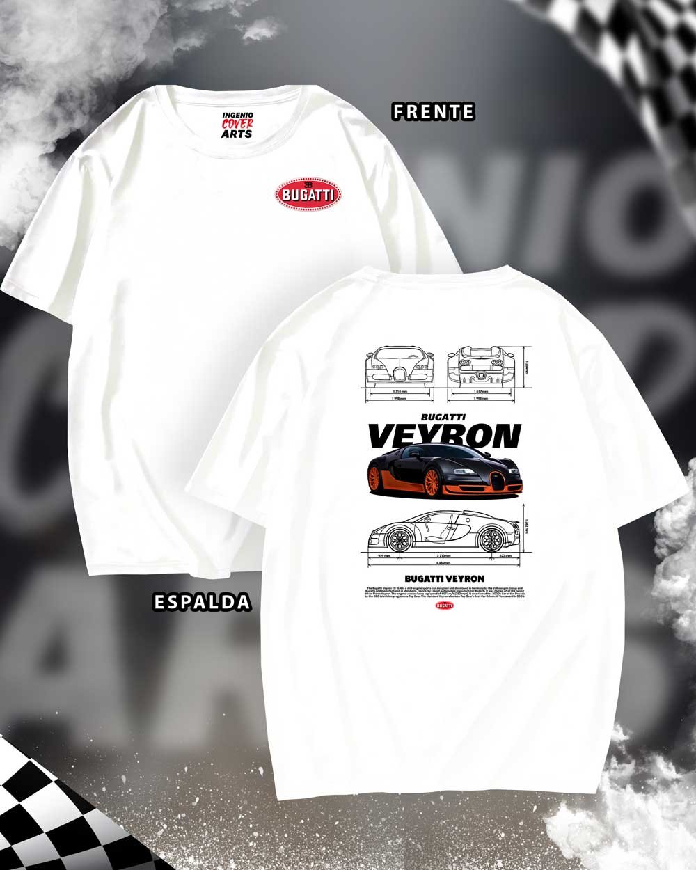 Tshirt Bugatt-5 BGATTI VEYRON 01