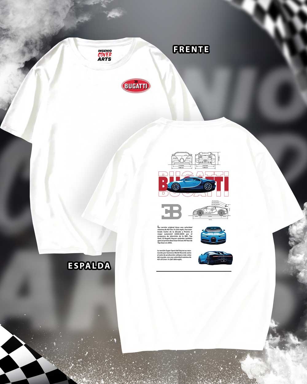 BGATTI_02 Tshirt Bugatt-1 - Image 2