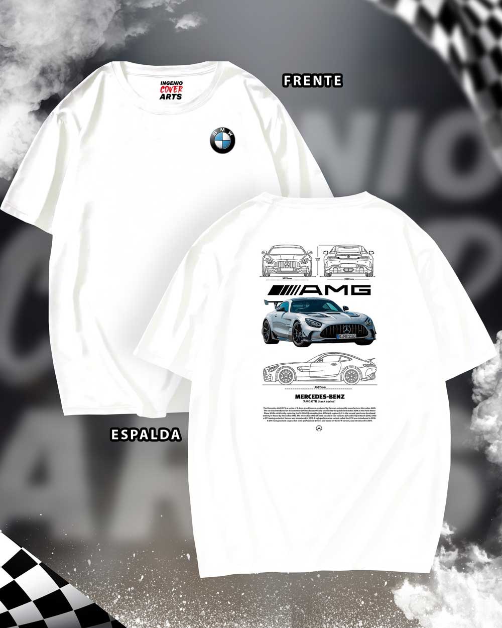 BMW-BLACK Tshirt BM-1 - Image 2
