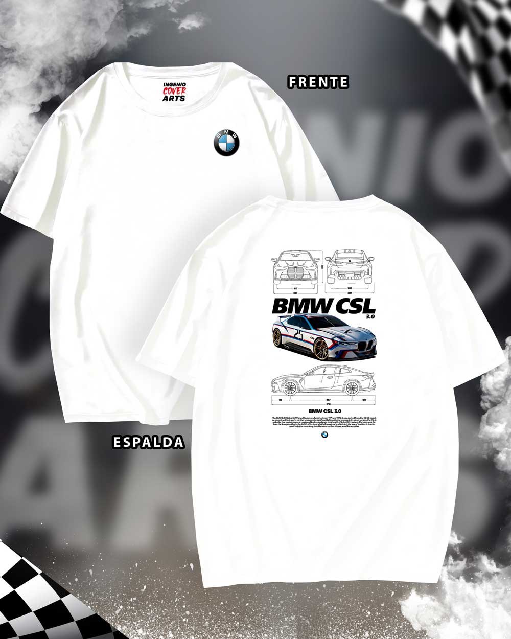 Tshirt BM-2 BMW CSL 2