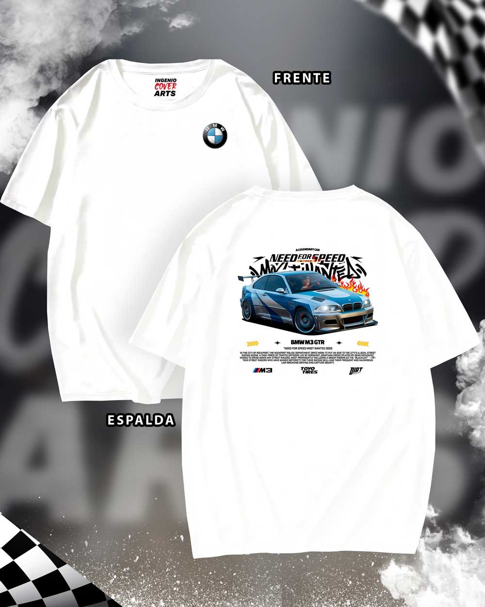 Tshirt BM-4 BMW M3 GTR 01