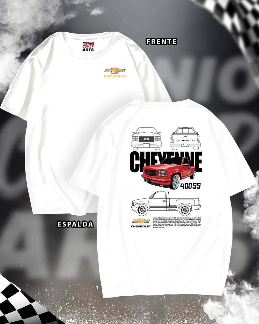 Tshirt chevrolett-01 CHEVROLET 400 SS 02