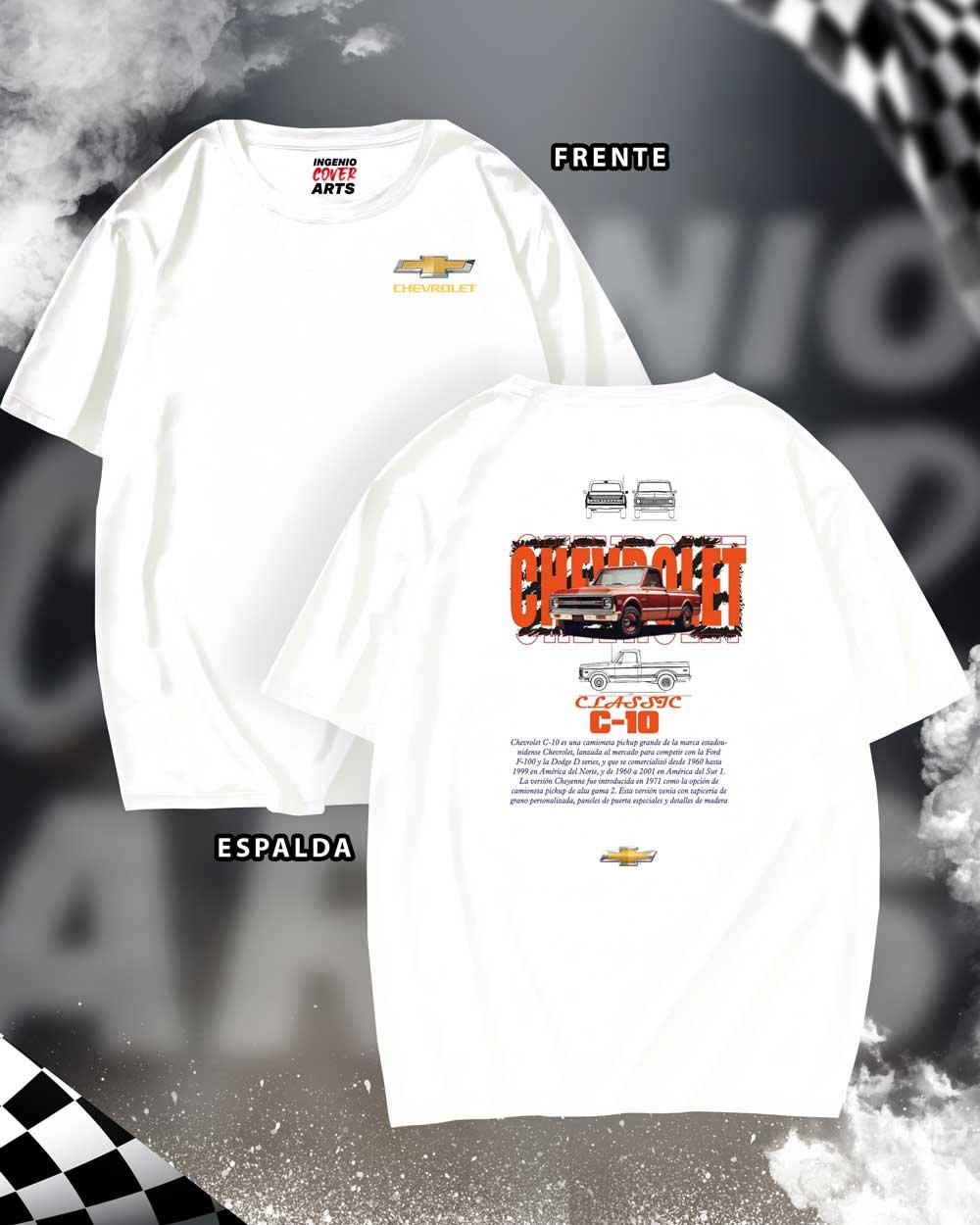 Tshirt chevrolett-03 CHEVROLET C10 01