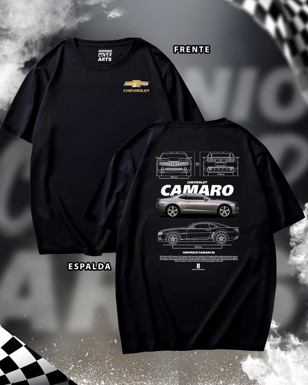 Tshirt chevrolett-05 CHEVROLET CAMARO 02