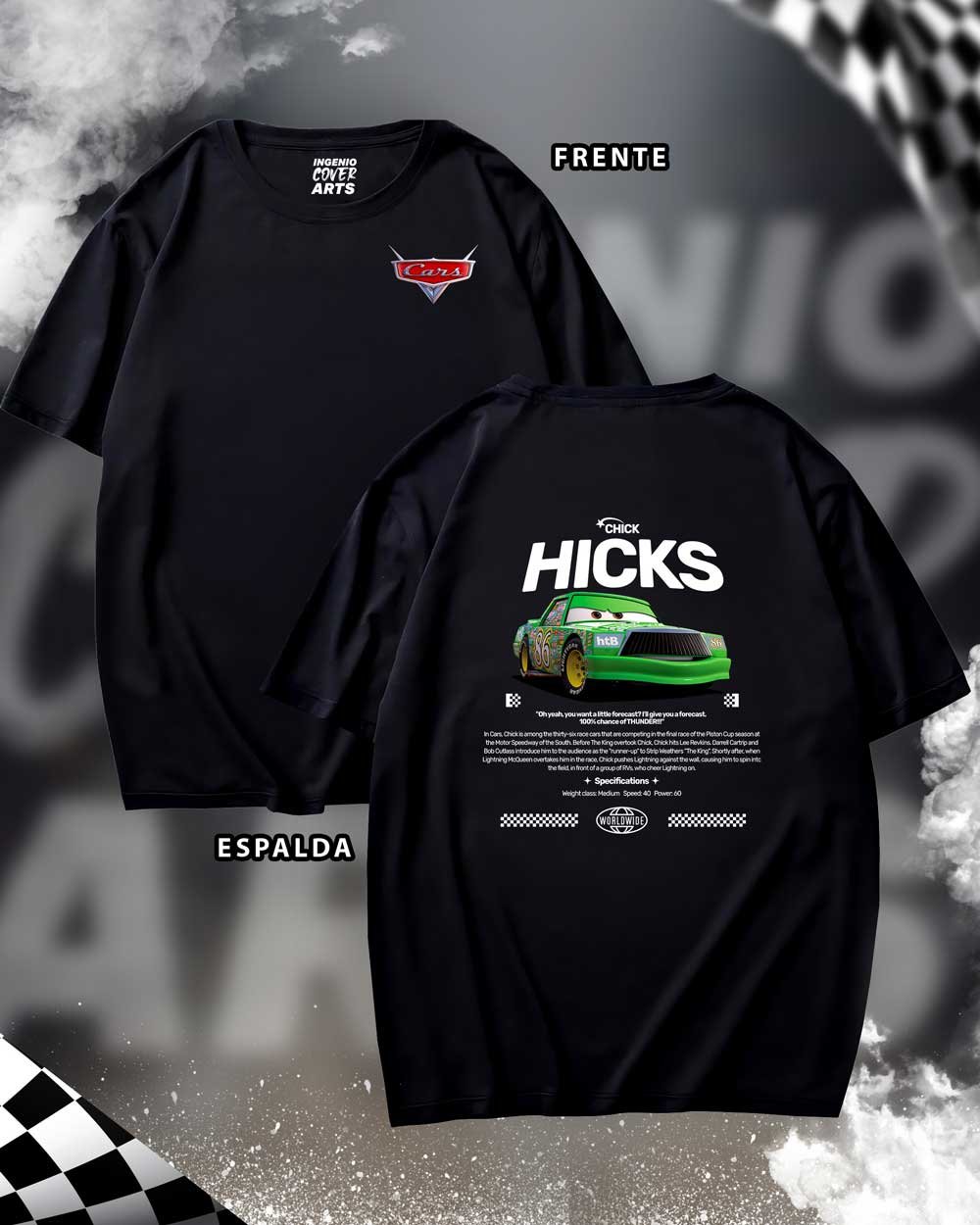 Tshirt Carss-01 CHICK HICKS