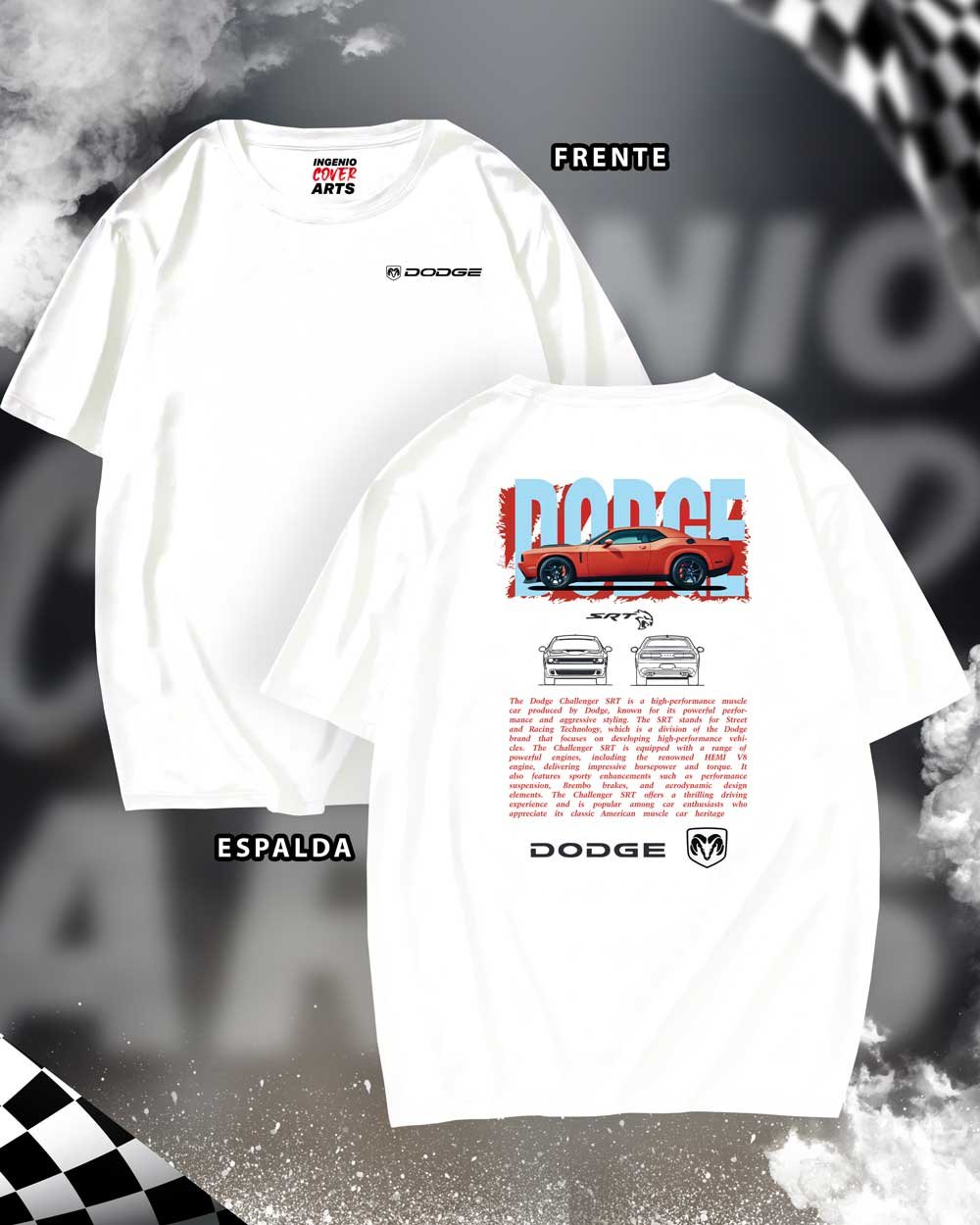 Tshirt dodge-05 DODGE CHALLENGER 07
