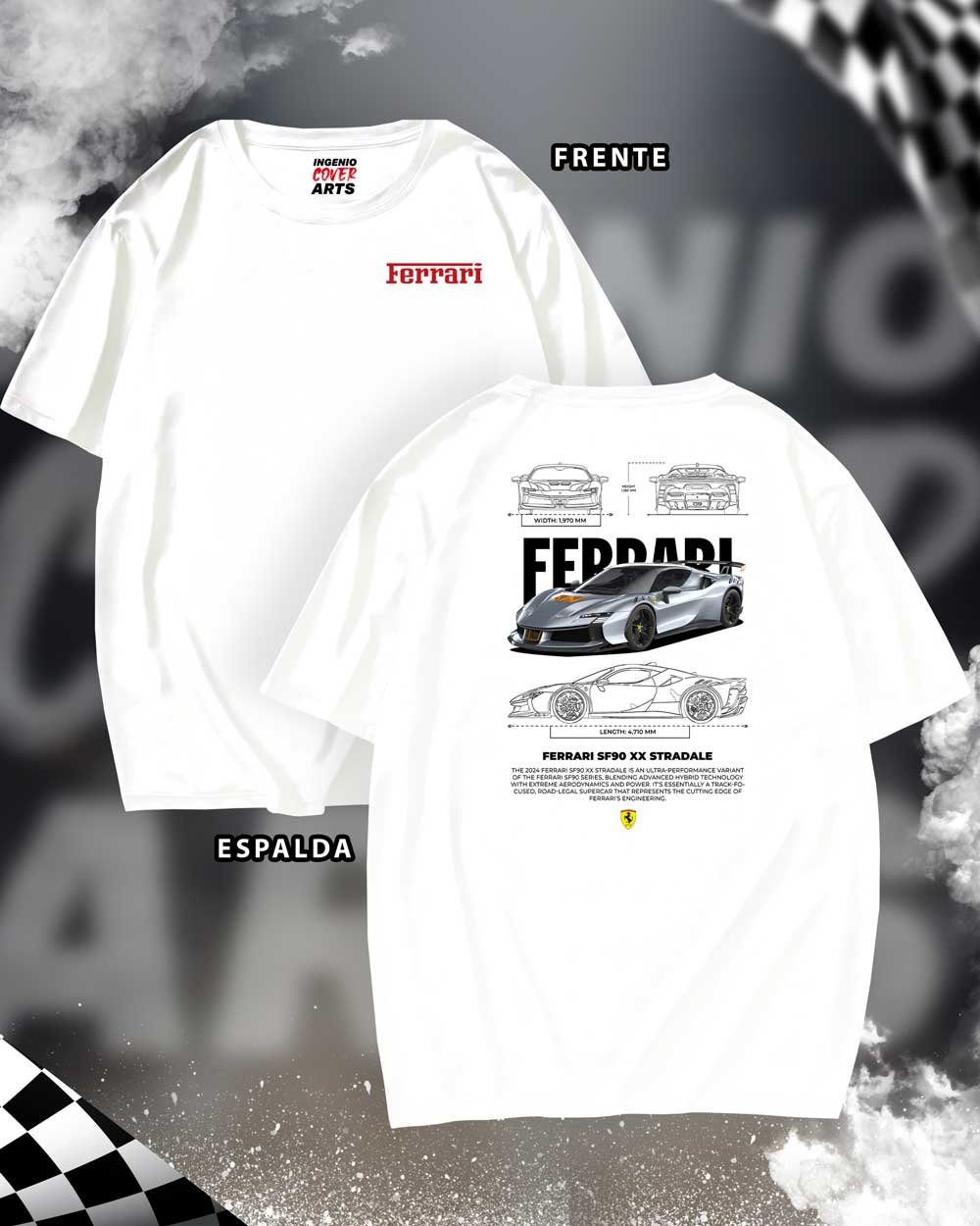 Tshirt ferrari-05 FERRARI SF90 XX STRADALE V2
