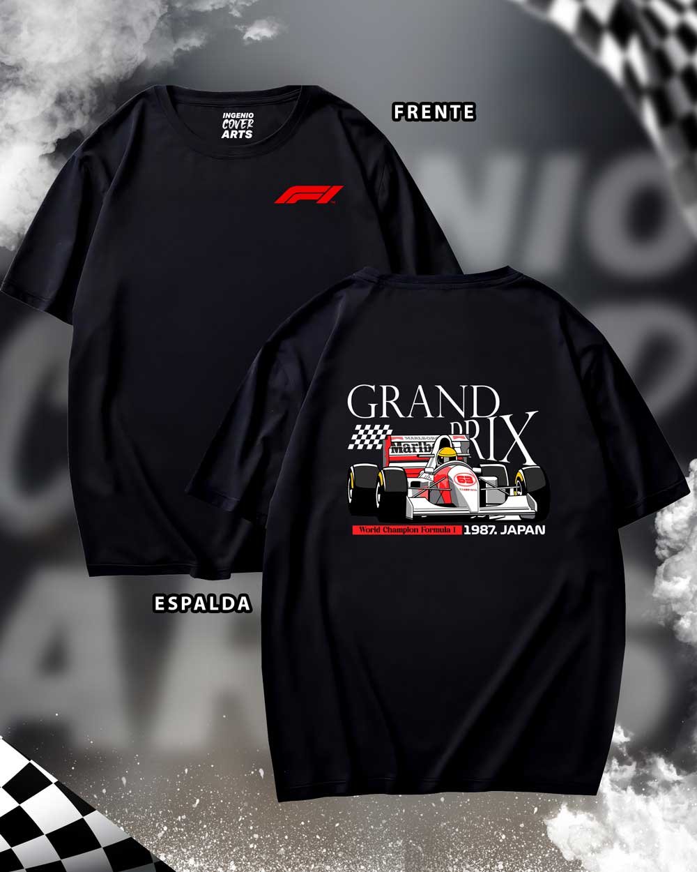 GRAND-PRIX_01 Tshirt f1-09 - Image 2