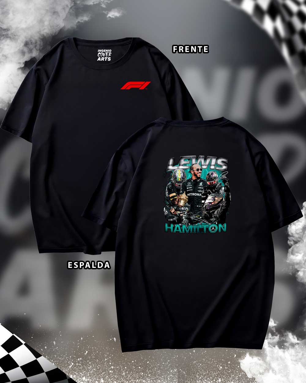 Tshirt f1-10 HAMILTON