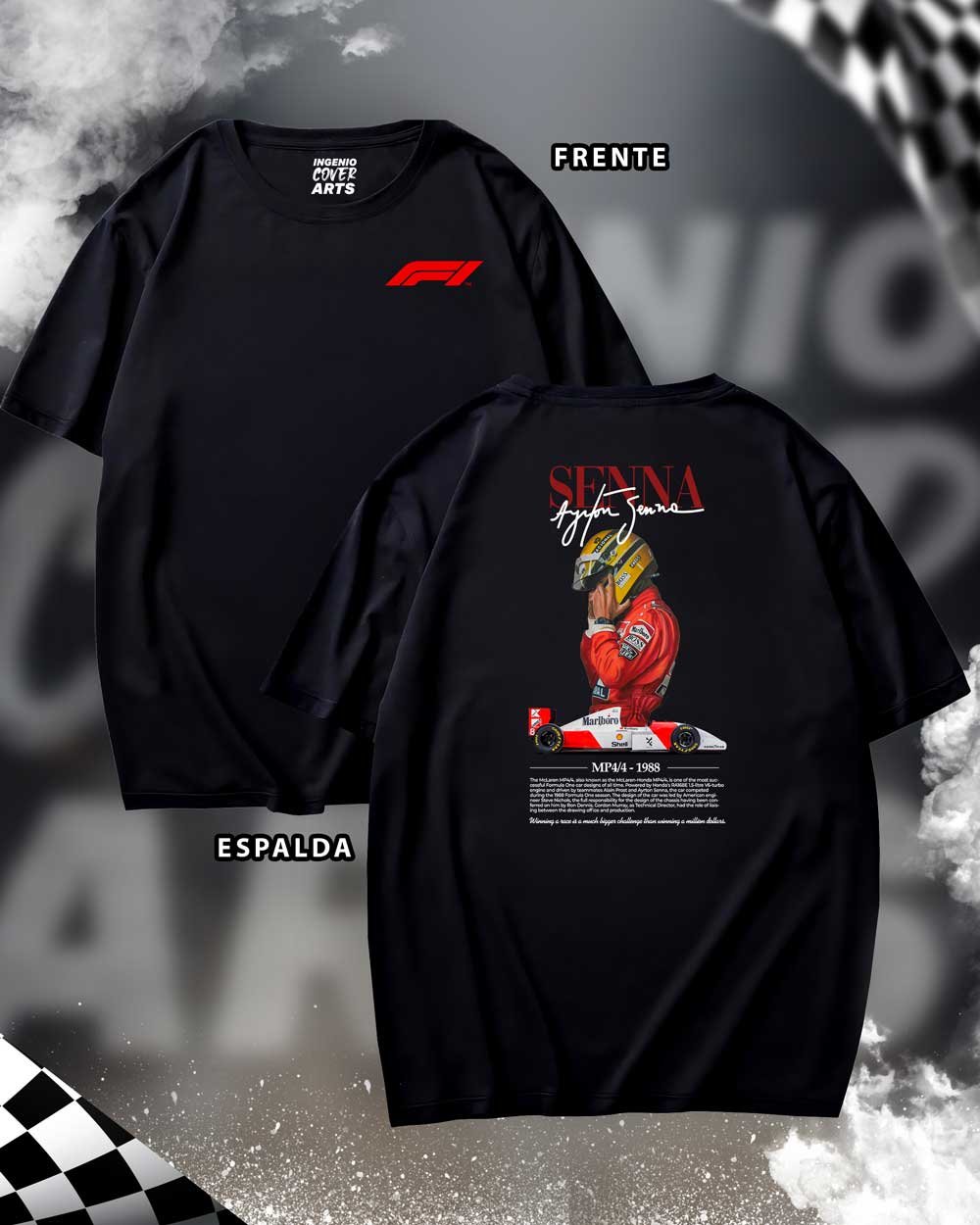 MCLAUREN-MP4_01 Tshirt f1-12