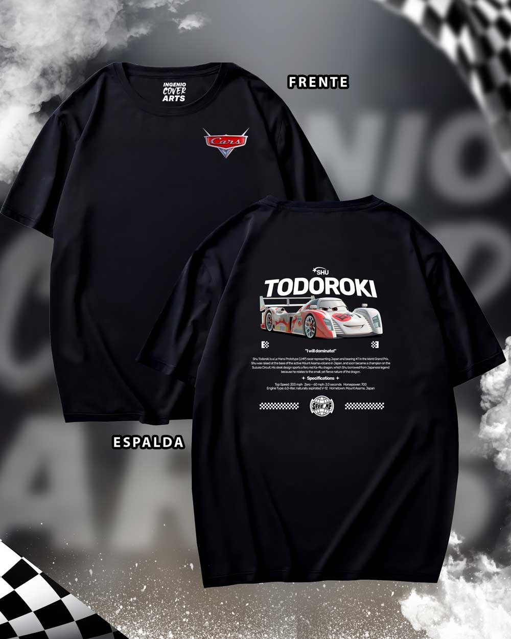 Tshirt Carss-17 SHU TODOROKI
