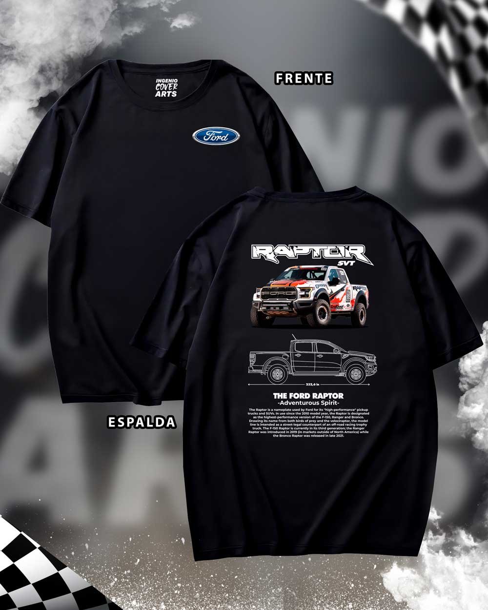 FORD-RAPTOR_02 Tshirt ford-03 - Image 2