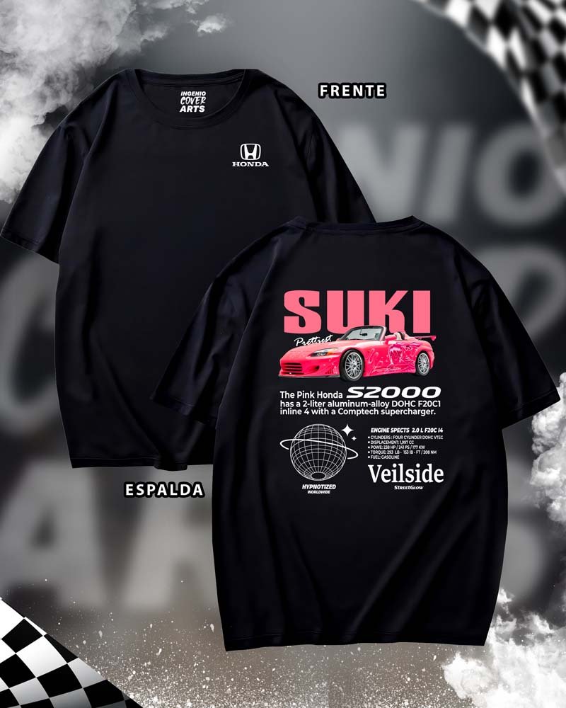 HONDA SUKI_02 Tshirt Honda-05 - Image 2