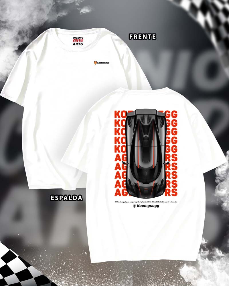 Tshirt Koenigsegg-01 KOENIGSEGG BACK