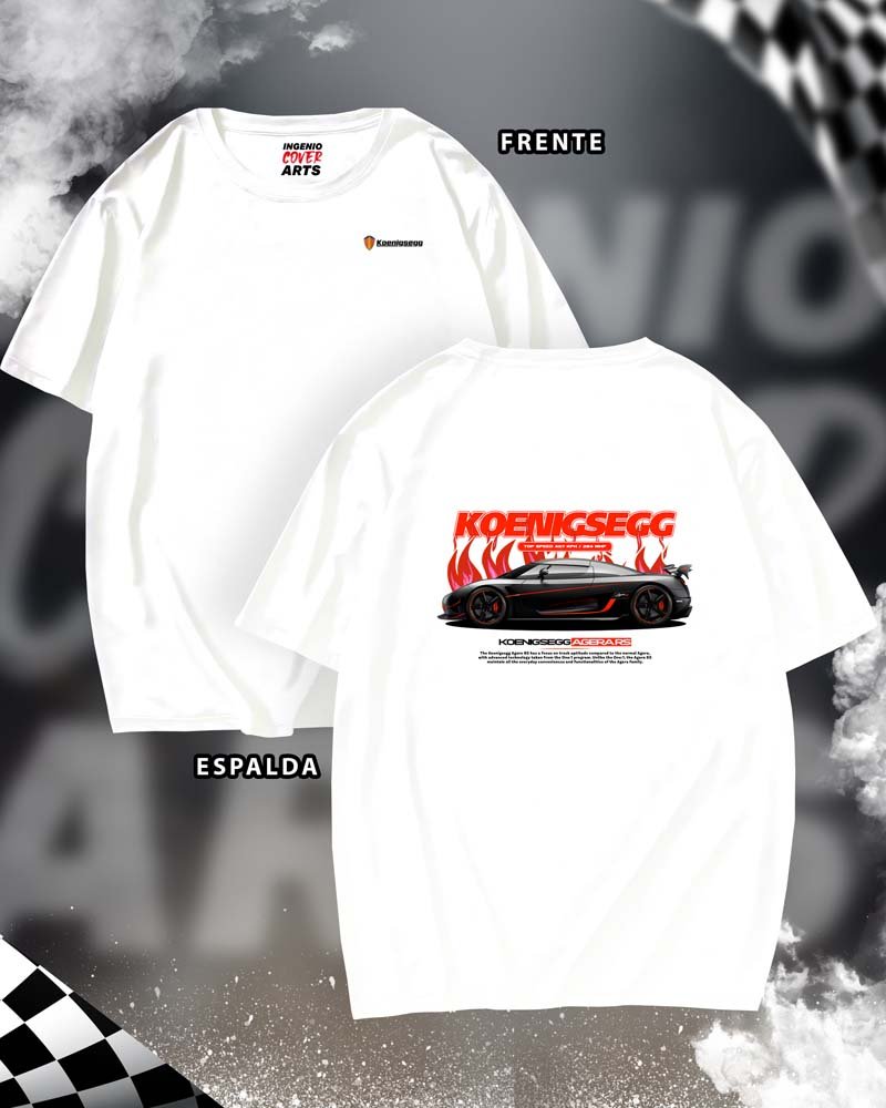 KOENIGSEGG FRONT Tshirt Koenigsegg-02