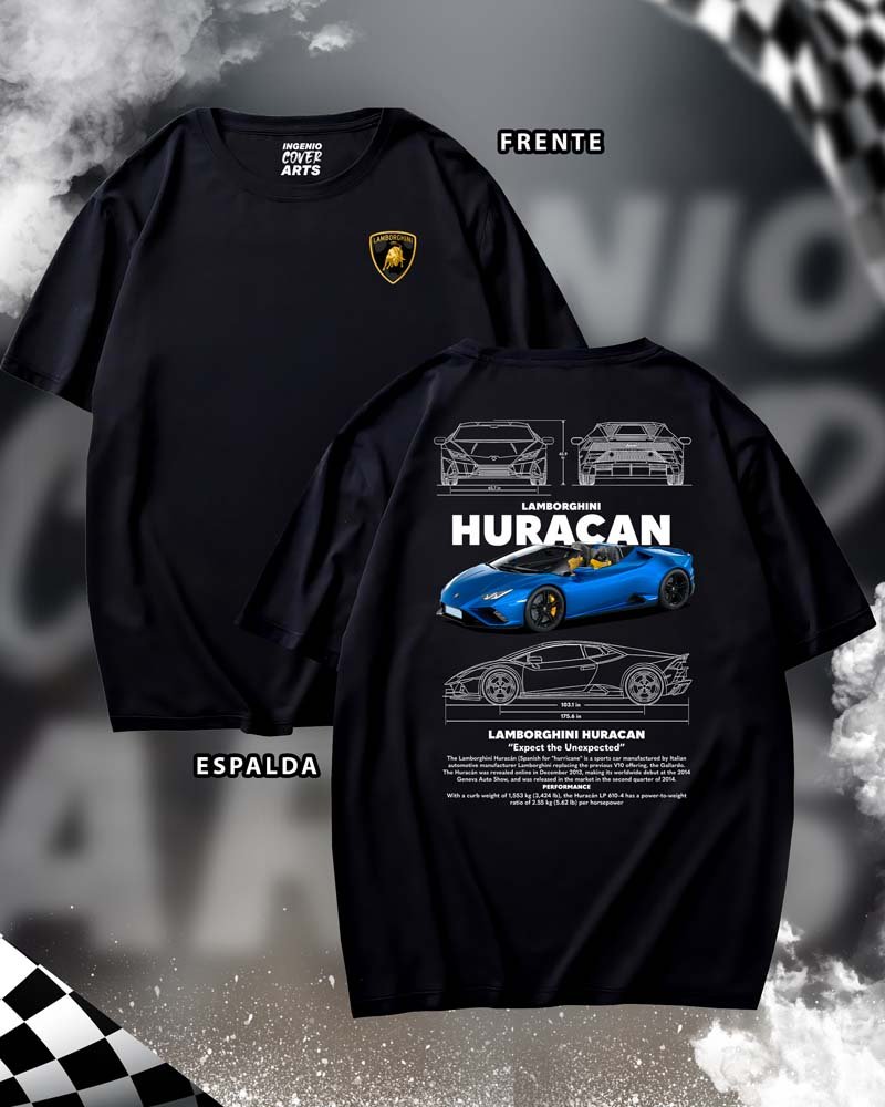 LAMBORGINI HURACAN_02 Tshirt lamborgini-06 - Image 2