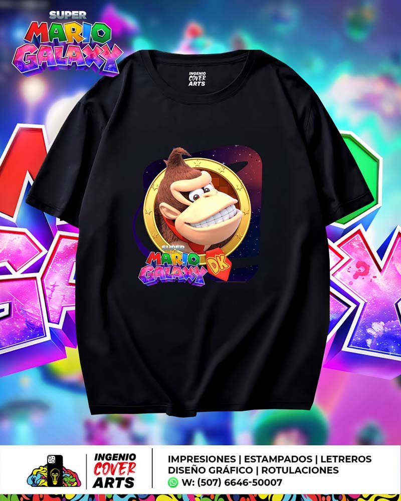 MONKEY T Shirt Mario Galaxy-donkey