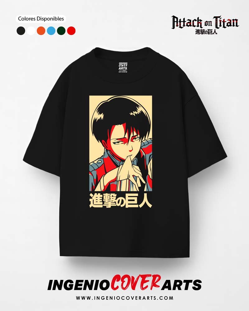 Tshirt Ataque a los titanes 008 101 anime