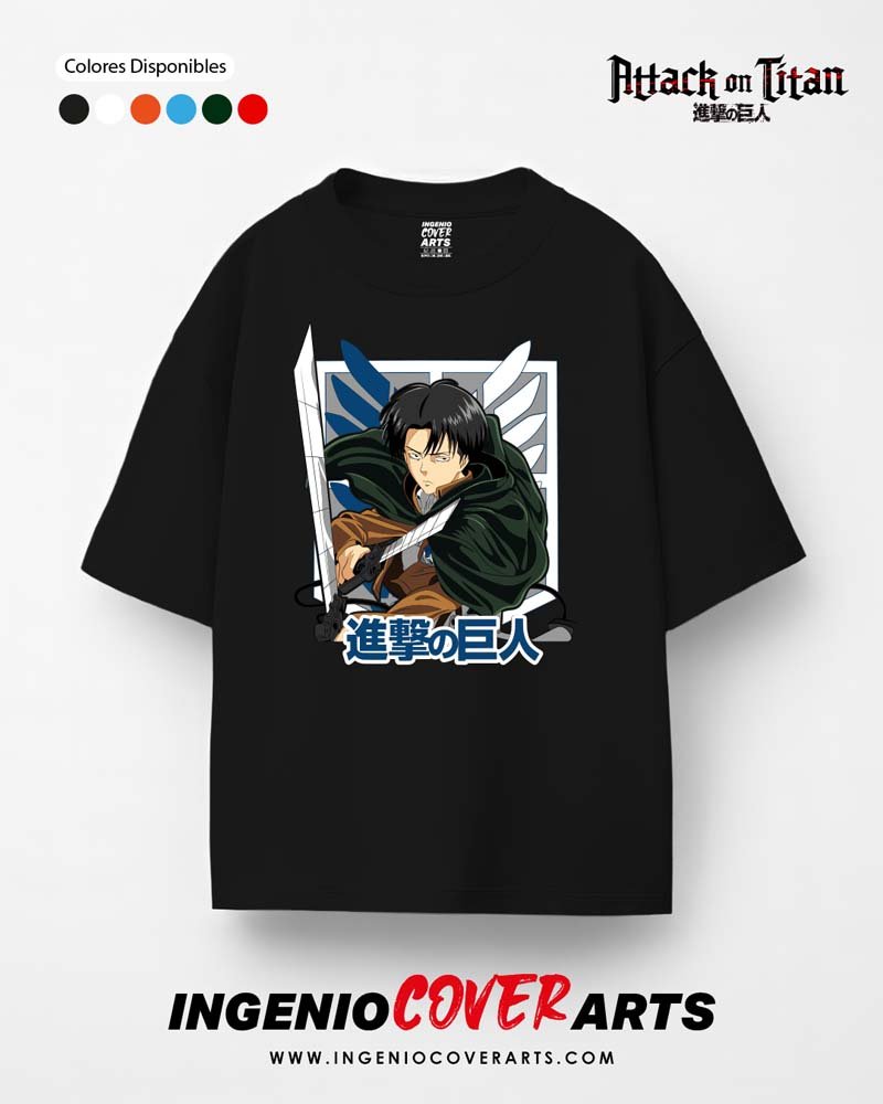 Tshirt Ataque a los titanes 002 8