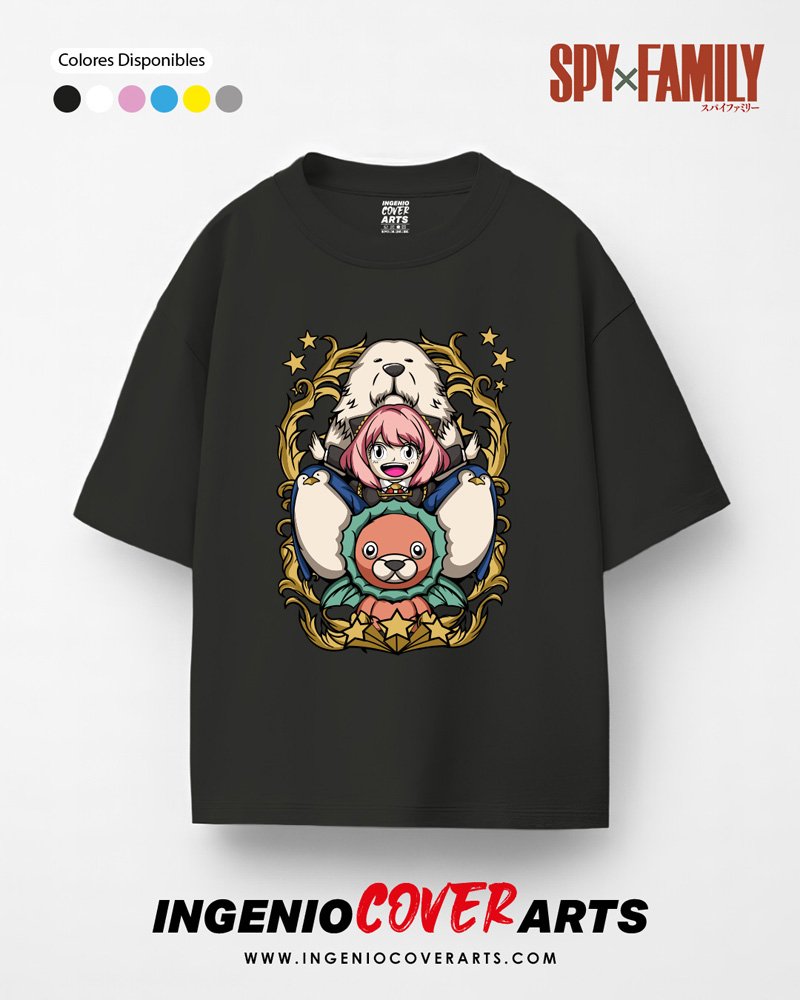 Tshirt Spy Family 009 anya
