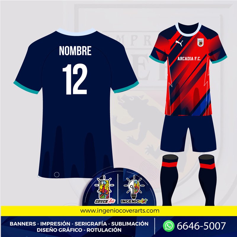 Uniformes deportivos de futbol empresas bern