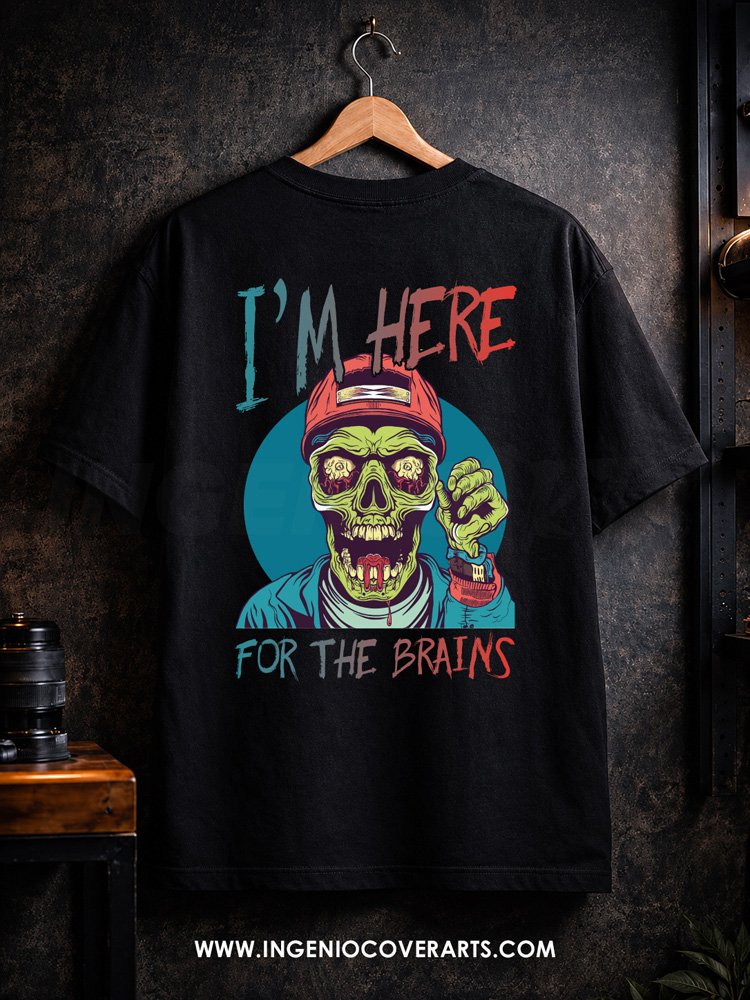 i m here for the brains
