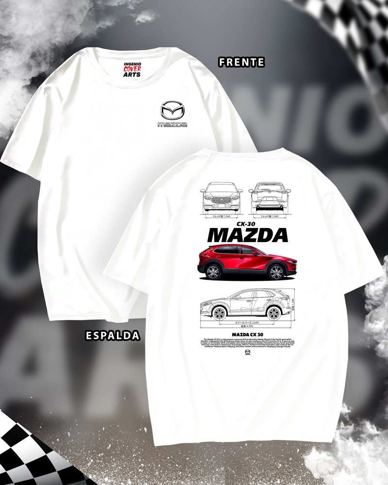 Tshirt Mazda 001 mazda cx30 01