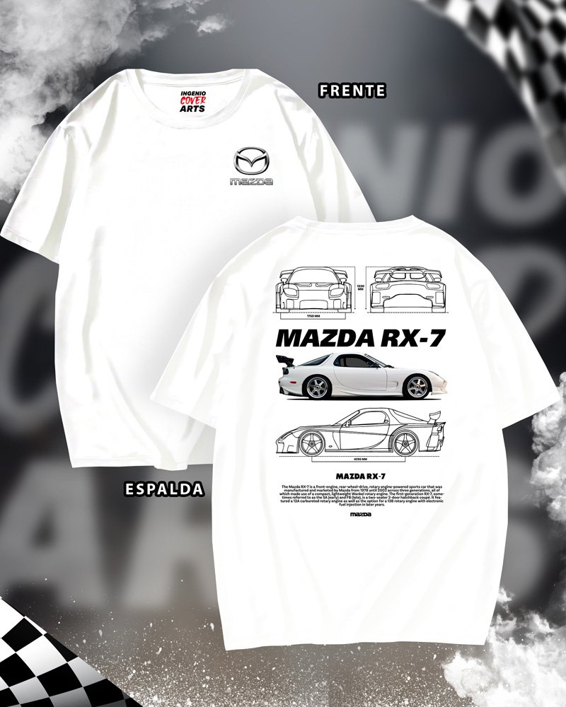 Tshirt Mazda 002 mazda rx7 01