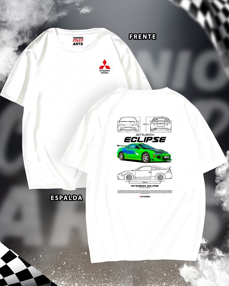 Tshirt Mitsubishi 001 mitsubishi eclipse 01