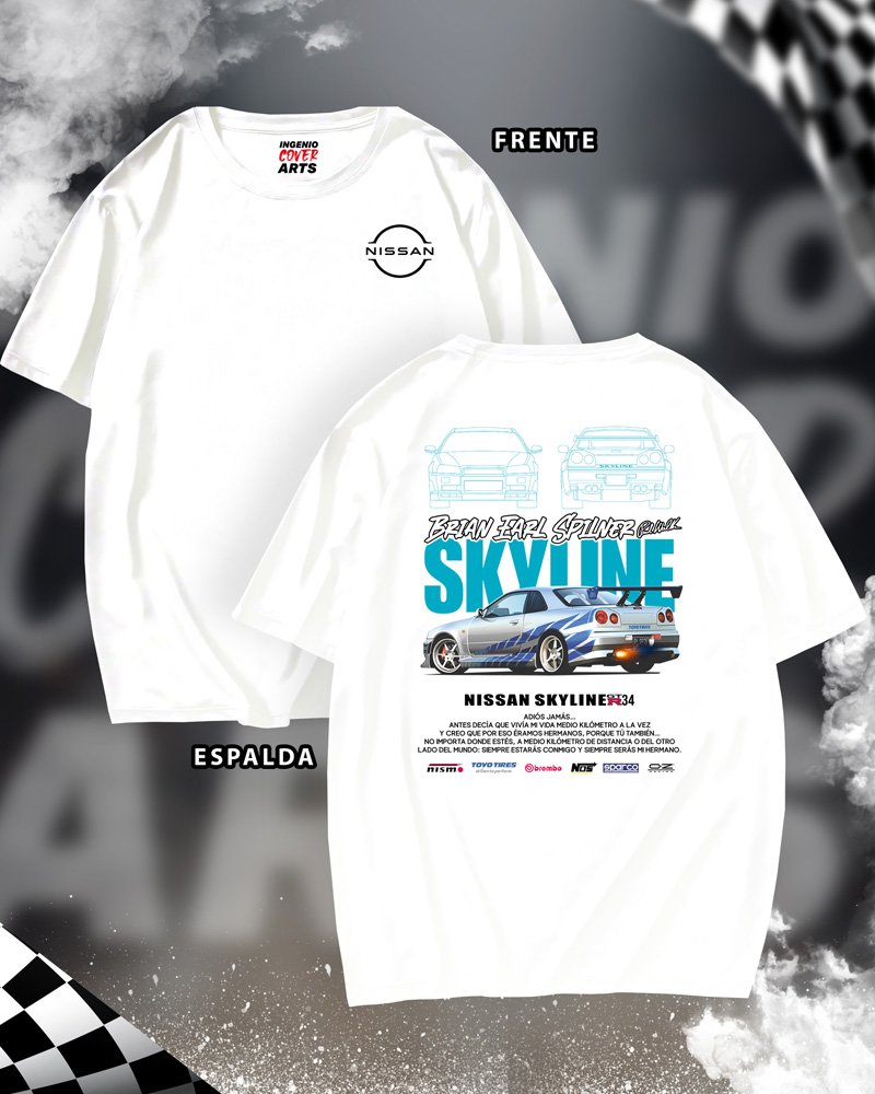 Tshirt Nissan 035 nissan skyline 1