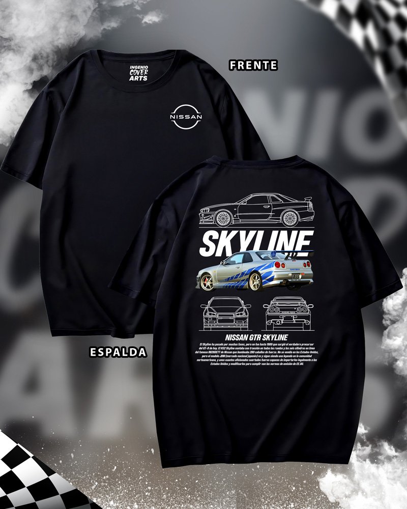 Tshirt Nissan 037 nissan skyline 3