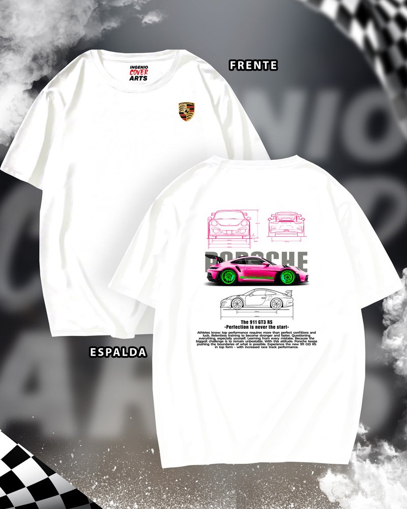 Tshirt Porsche 011 porsche 911 gt3 2023 1b