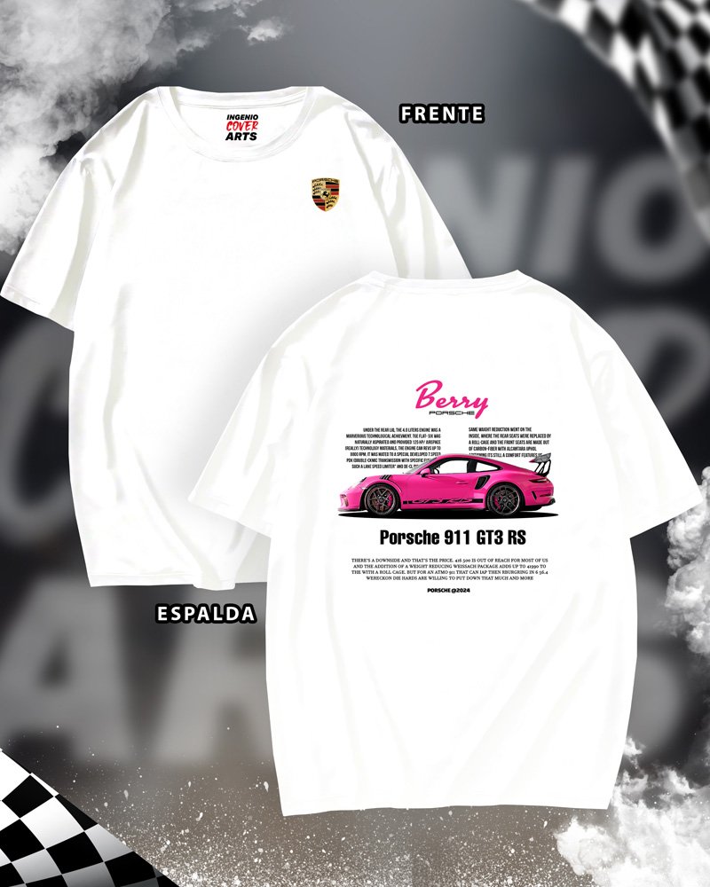 Tshirt Porsche 027 porsche berry n