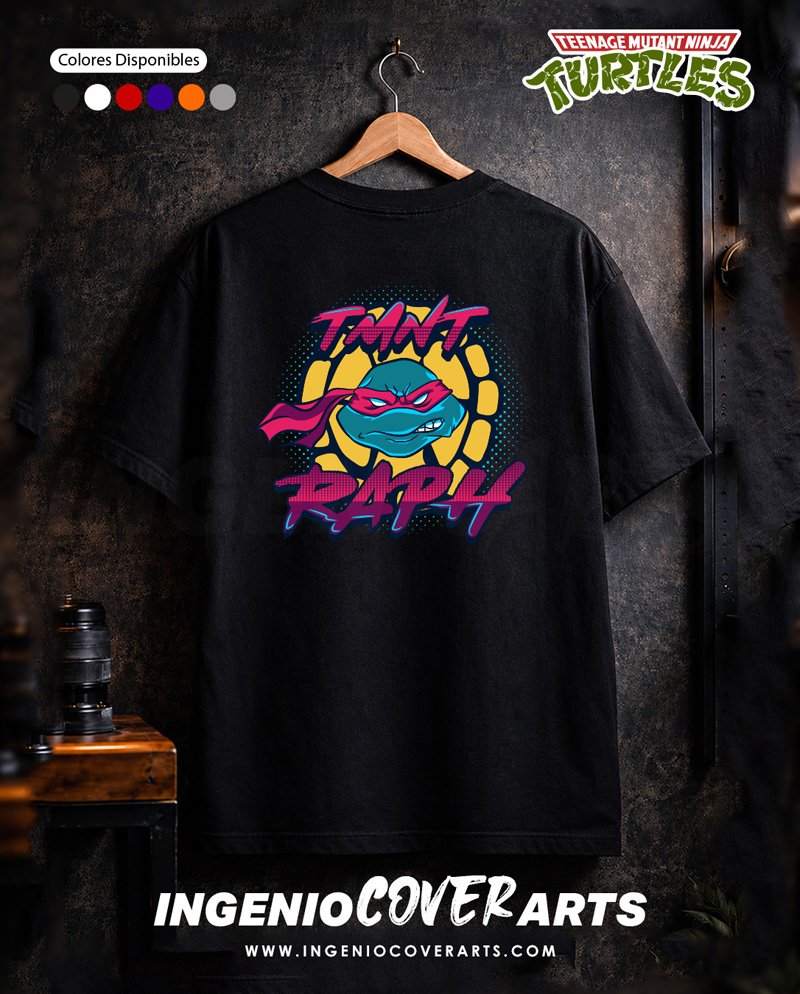 Tshirt Tortugas Ninja 009 raph1