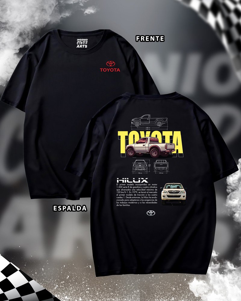 Tshirt Toyota 004 toyota hilux n copia
