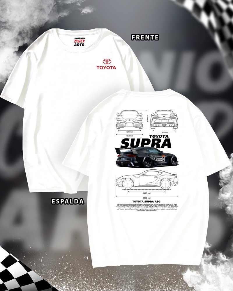 Tshirt Toyota 009 toyota supra a90 b