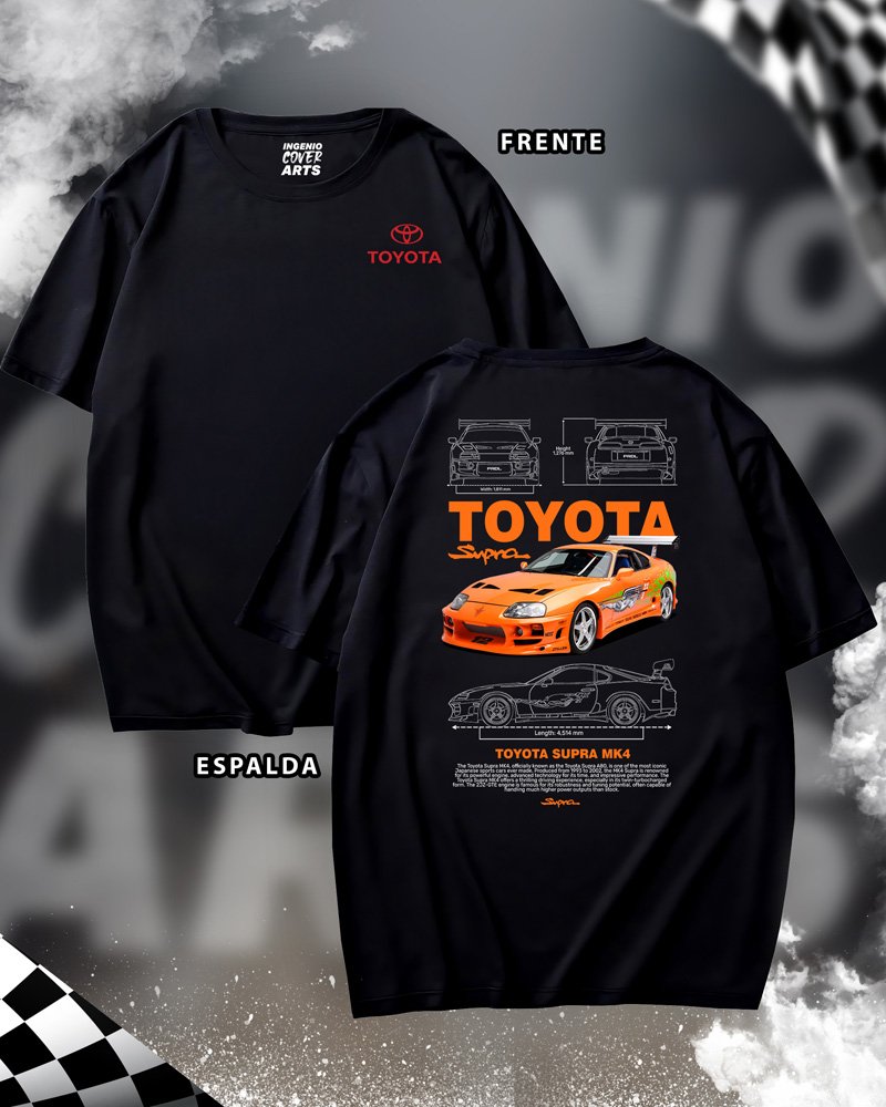 Tshirt Toyota 011 toyota supra mk4 1n