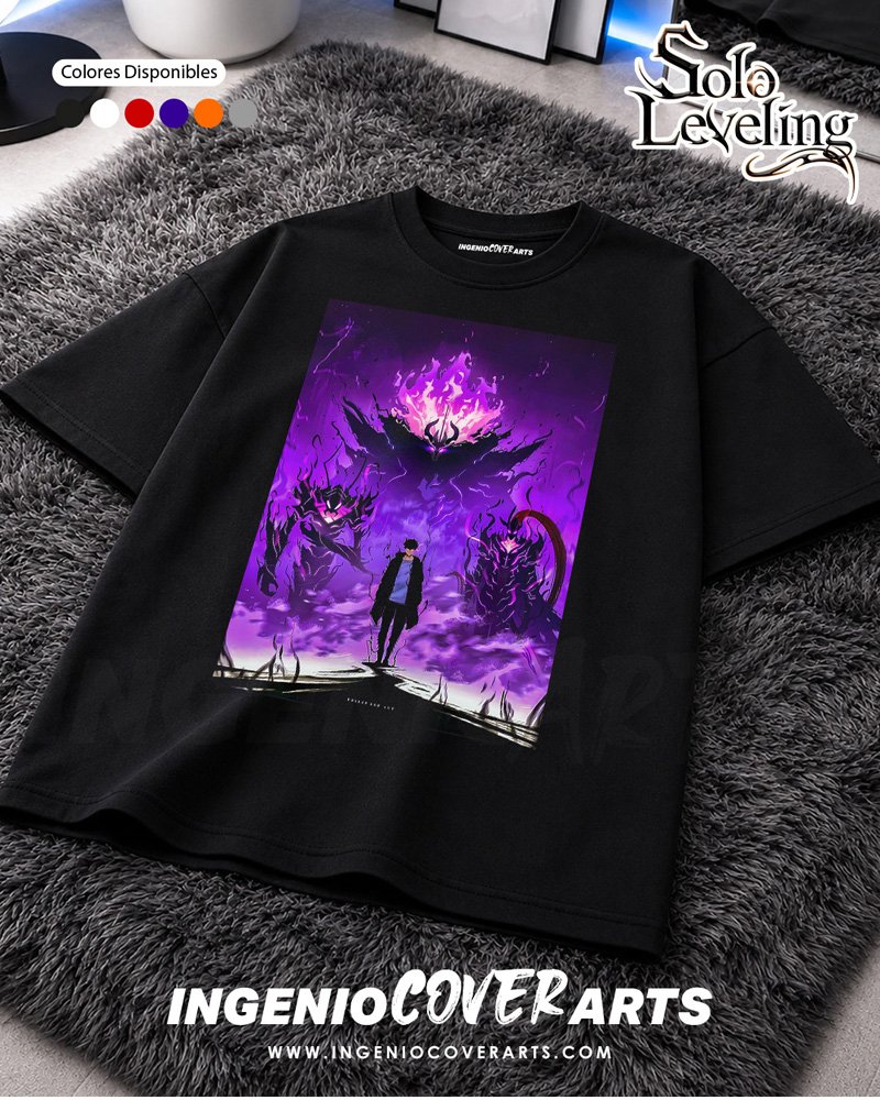 Tshirt Solo Leveling 010 c7bbcd60443f66b6d665f0a6dbfdf79a