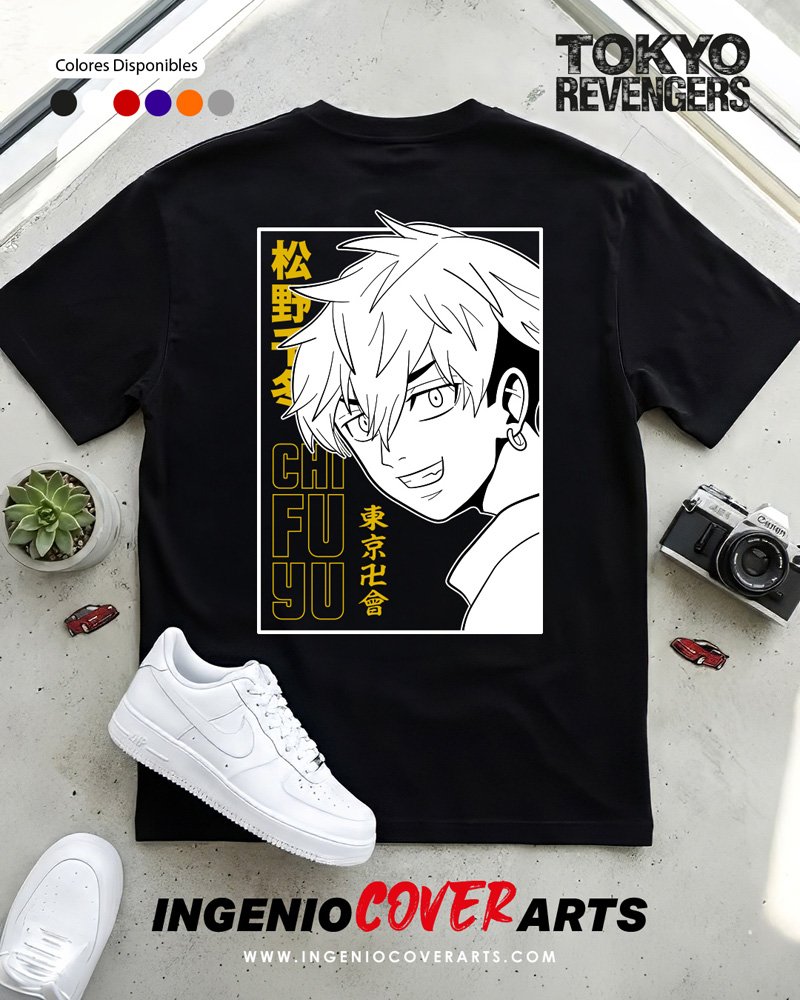 Tshirt Tokyo Revenger 004 chifuyu 2 colores