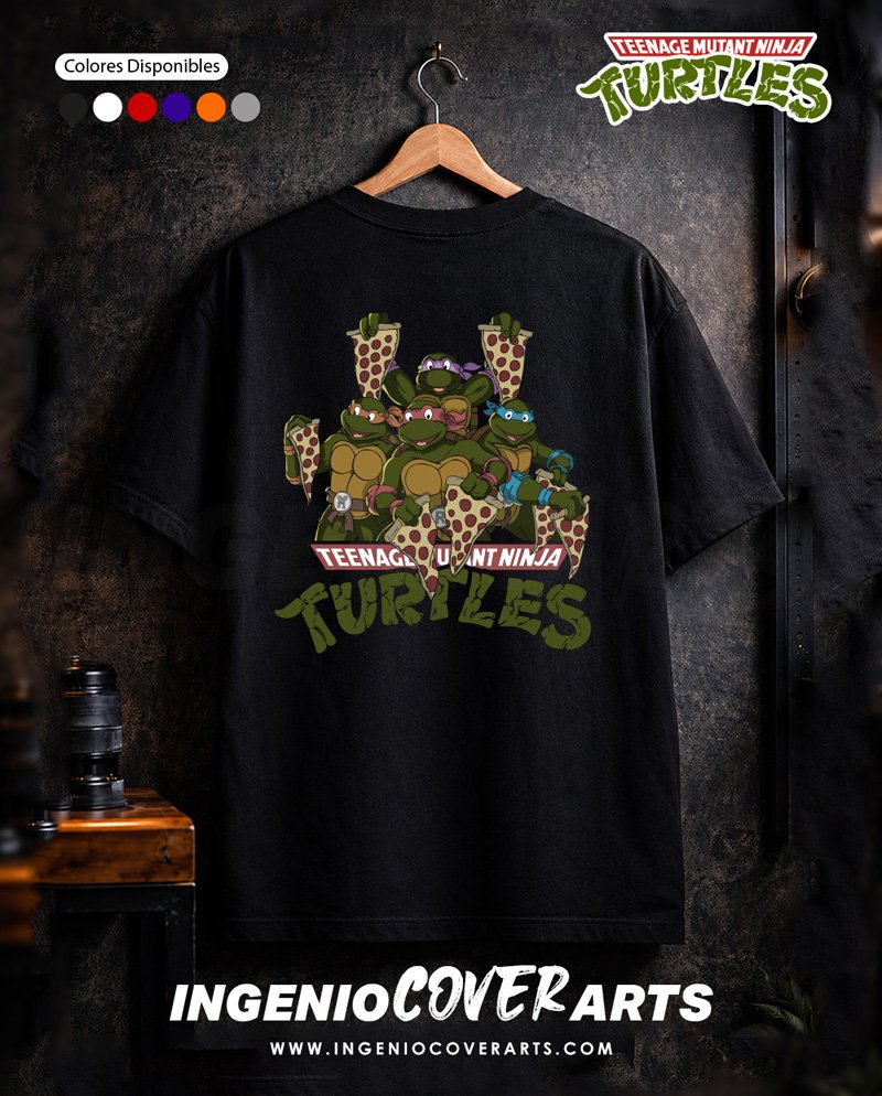 Tshirt Tortugas Ninja 011 tortu nijas 2