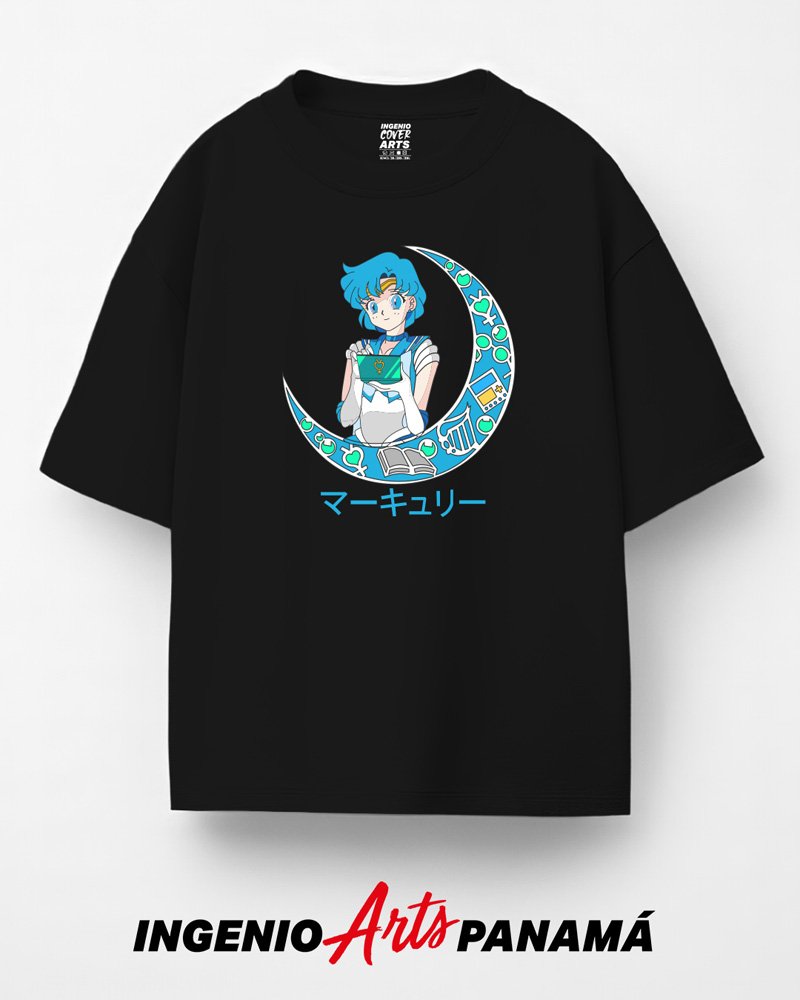 T-shirt Sailor Moon 005 51 sailor mercury
