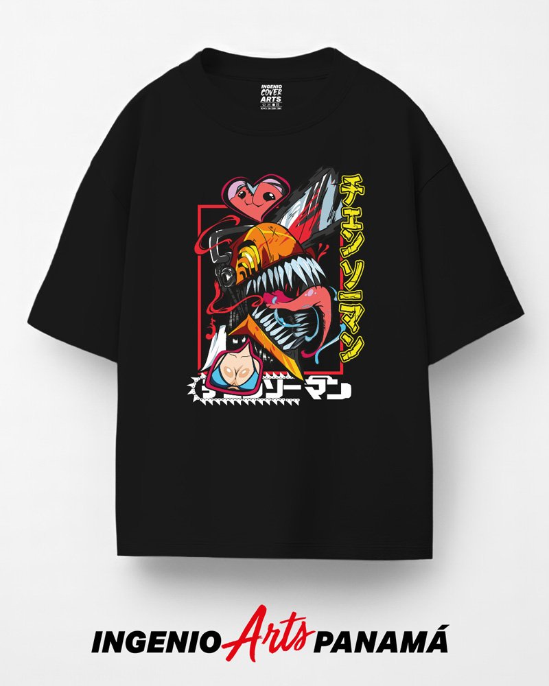 T-shirt Chainsaw Man 013 chainsawman