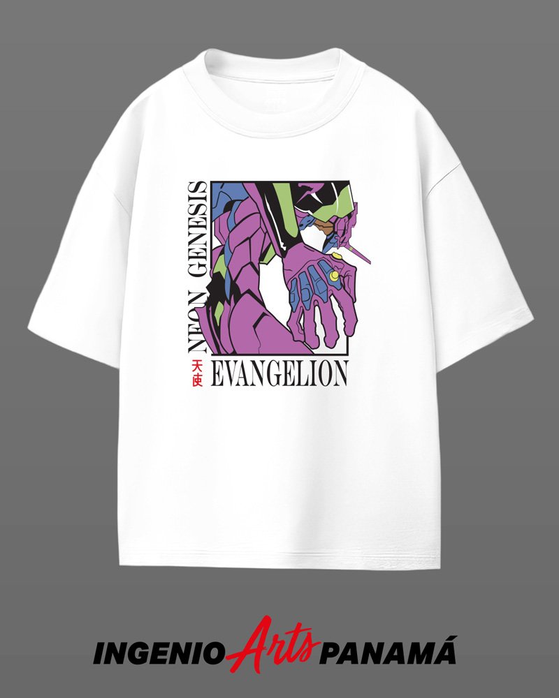 T-shirt Evangelion 010 ilustraciones 47