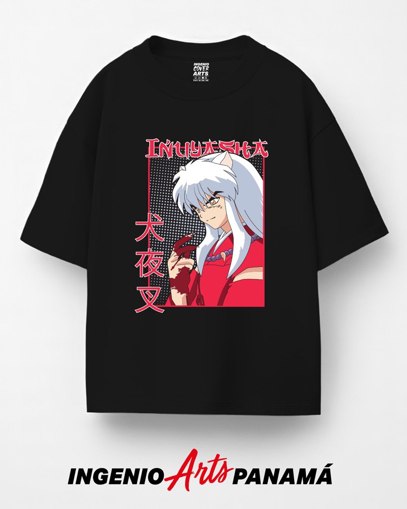 T-shirt Inuyasha 001 inuyasha bestia